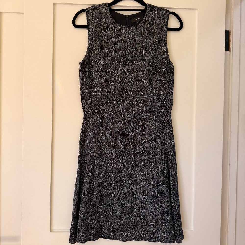 Theory Sleeveless Fitted Dress - Size 6
